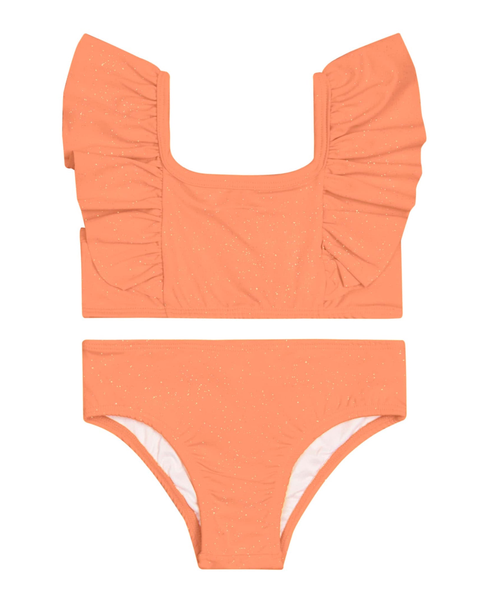 Orange Shimmery Bikini