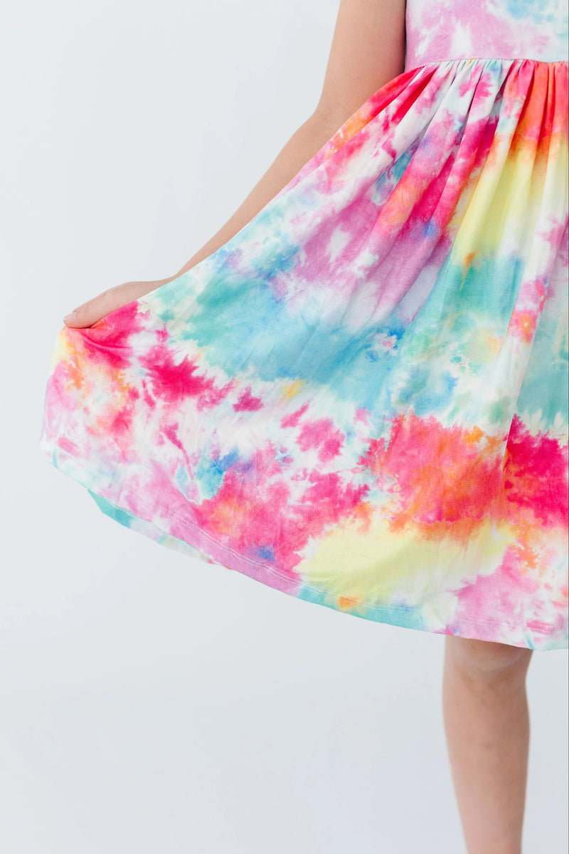 Tie Dye Tank Twirl Dress: 2T, 3T, 7/8 – Mauricio Miranda Kid's