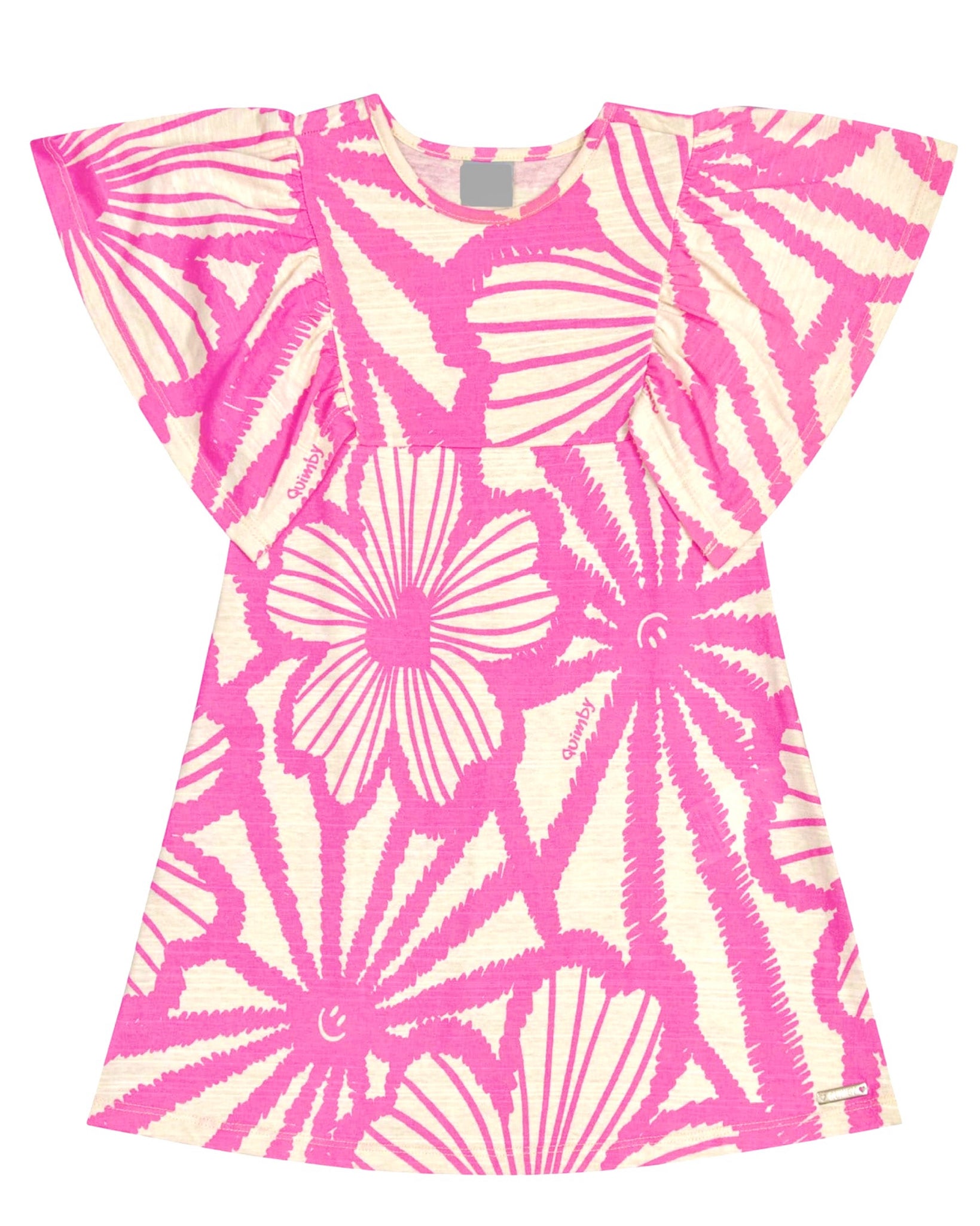 Pink Tropical Dress