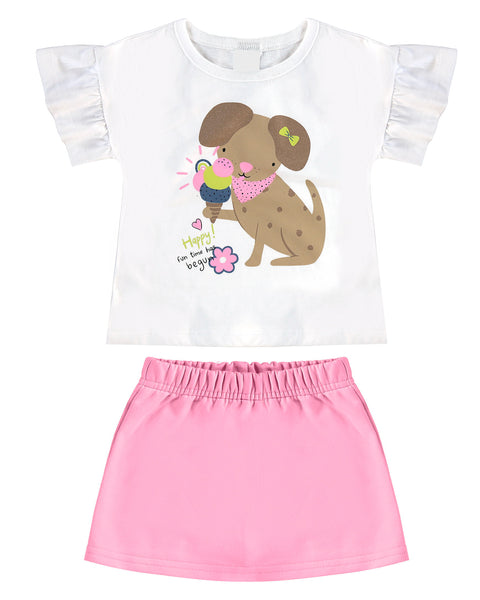 Fun Time Short/Skirt Set