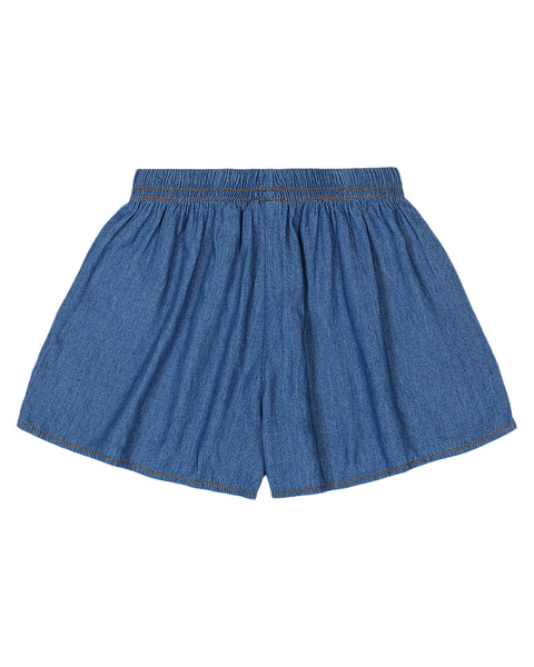 Lightweight Denim Shorts