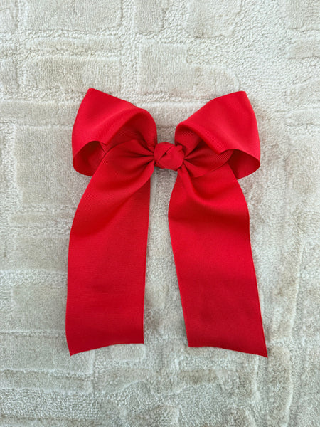 Huge Hair Bow with Tails
