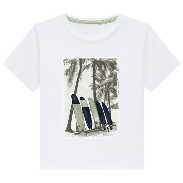 Surfboard & Coconut Trees Set