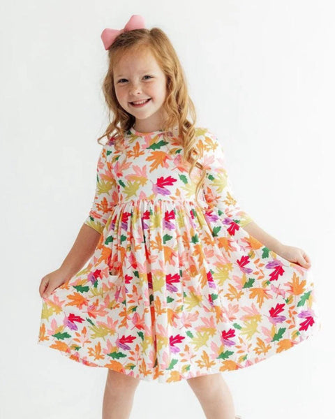 Autumn Leaves Twirl Dress