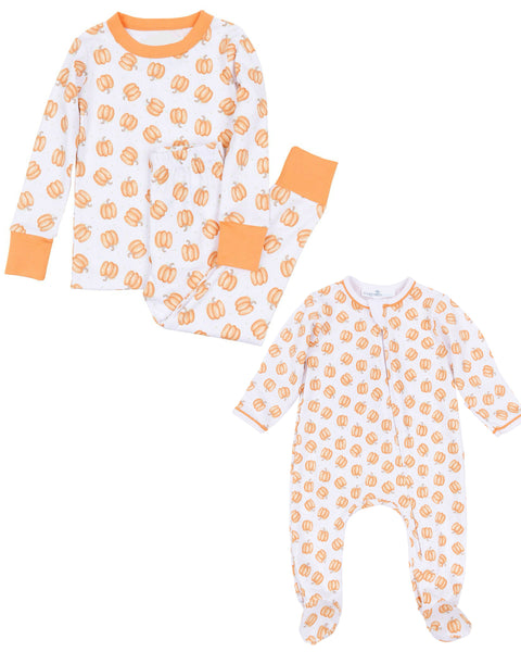 Pumpkin Pima Two Piece Pajama