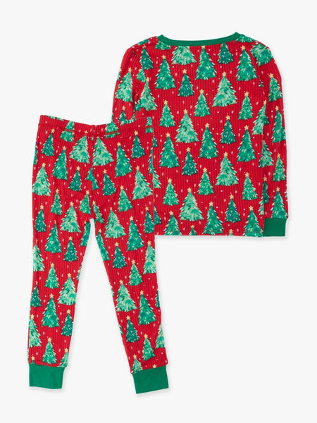 Christmas Tree Unisex Bamboo Pajama Set