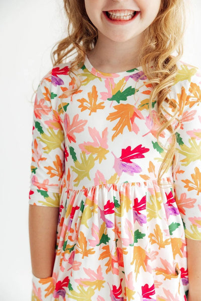 Autumn Leaves Twirl Dress