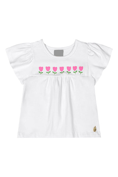 Tulips Checkered Bloomer Set