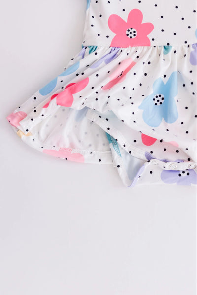 Dots & Daisies Twirl Bodysuit