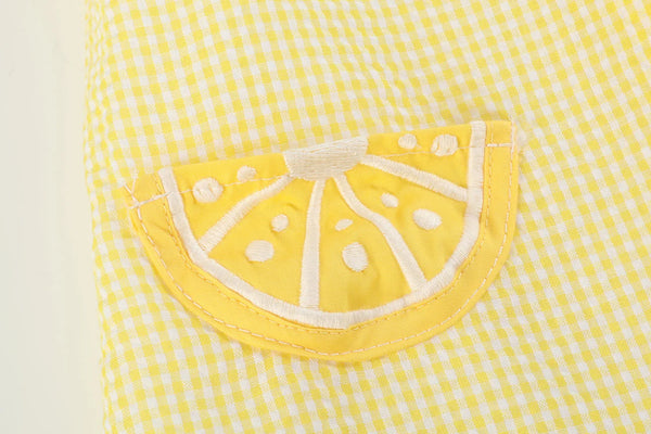 Lemon Dress with Panty Cover