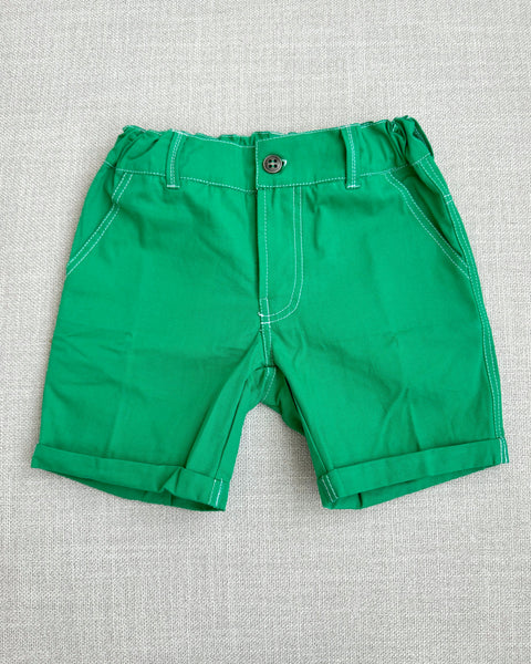 Grass Green Boy Shorts