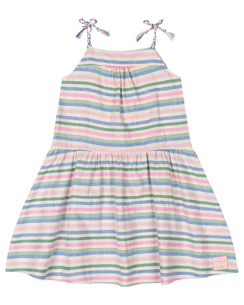Woven Striped Dress