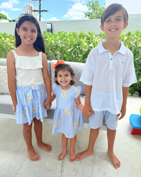 Mikonos Skirt Set
