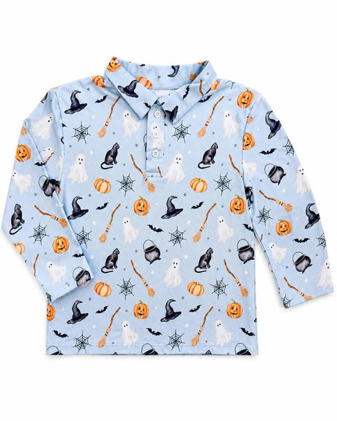 Hey Boo L/S Polo