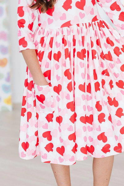 Love Is In The Air Twirl Dress