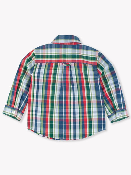 Jolly Plaid Button Down Shirt