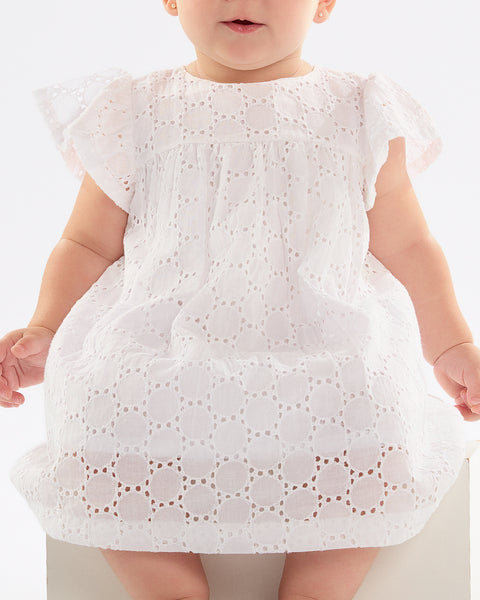 White Lace Baby Dress