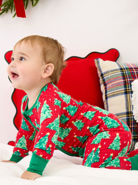 Christmas Tree Bamboo One Piece Pajama