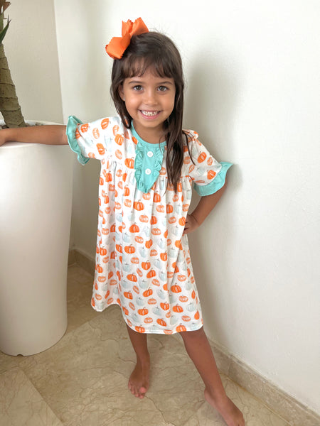 Pumpkin Patch Night Dress