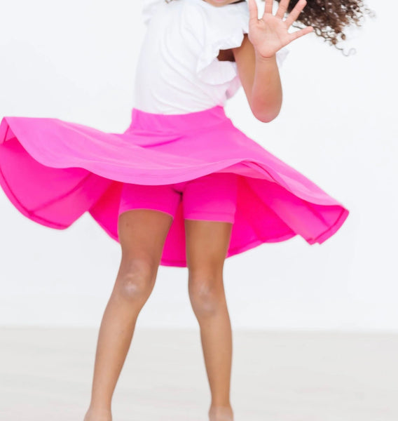 Hot Pink Twirl Skort