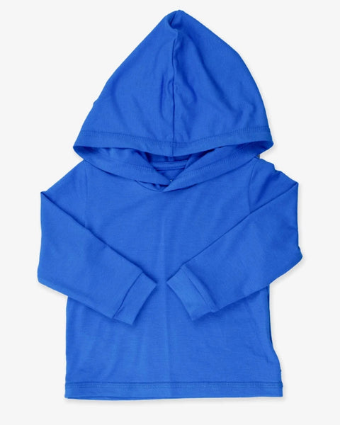 Sonic Blue Sun Protective Hooded Shirt