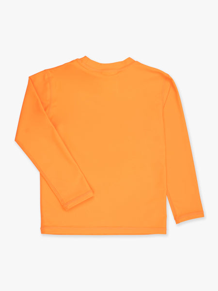 Neon Orange Long Sleeve Rash Guard