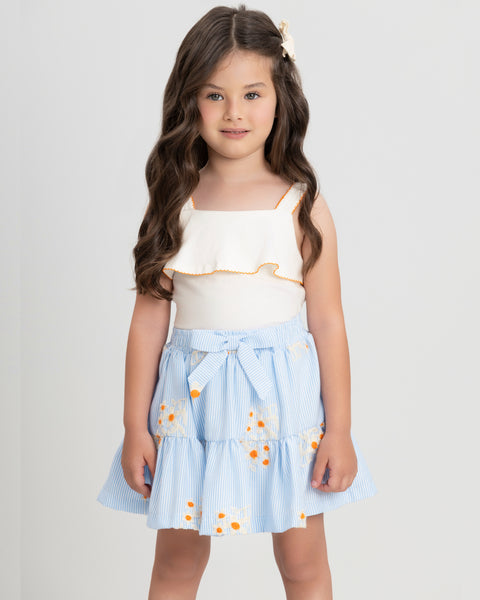 Mikonos Skirt Set
