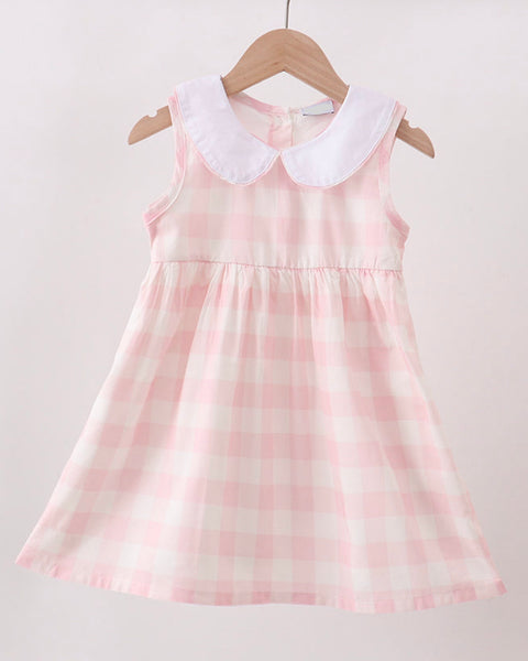 Pink Gingham Dress