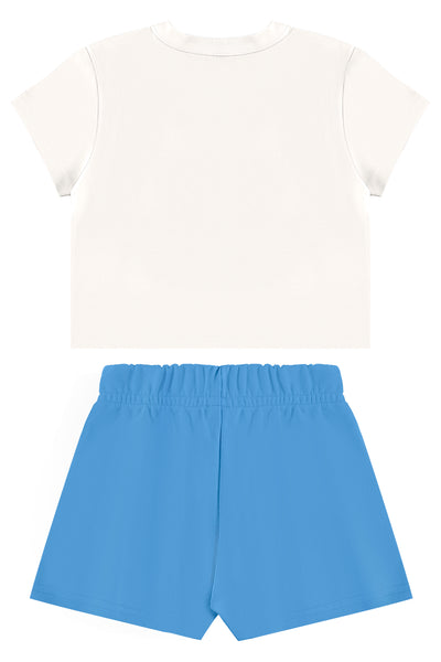 Butterfly Skort Set: 10Y & 14Y