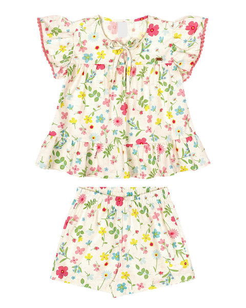 Floral Woven Set
