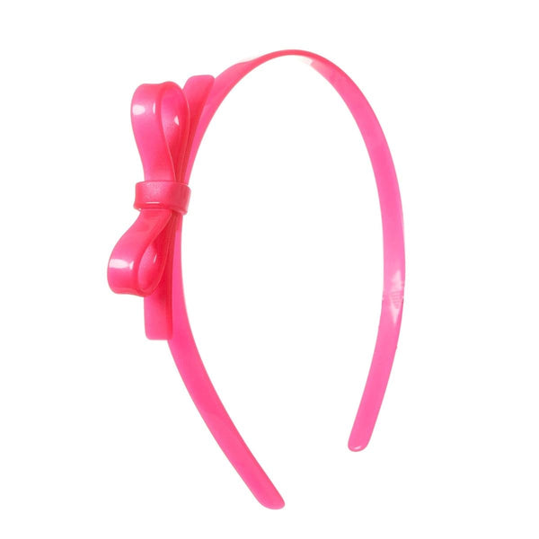 Thin Bow Solid Headband (Variety of Colors)