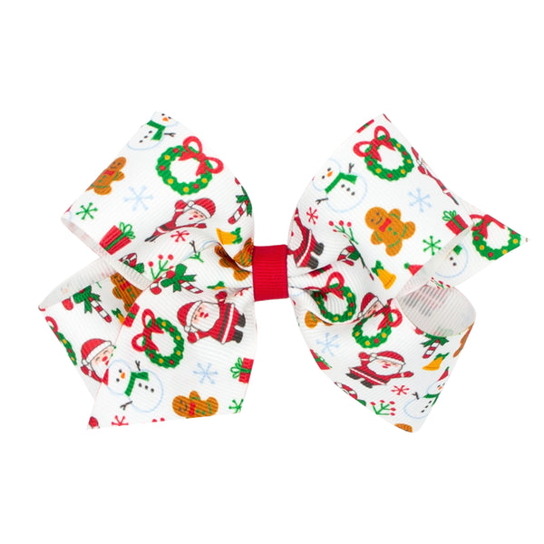 Christmas Medium Hair Bows