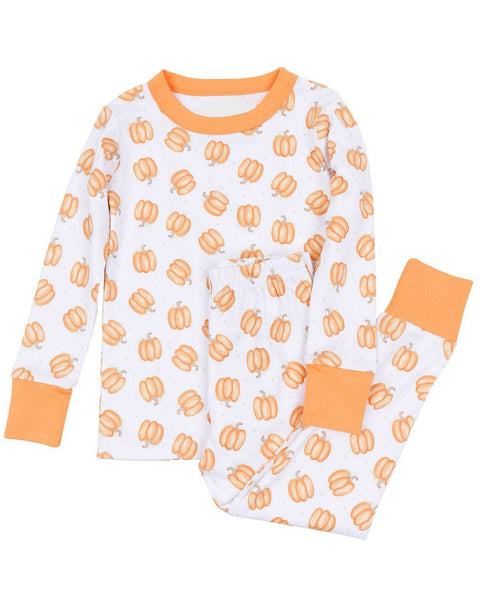 Pumpkin Pima Two Piece Pajama