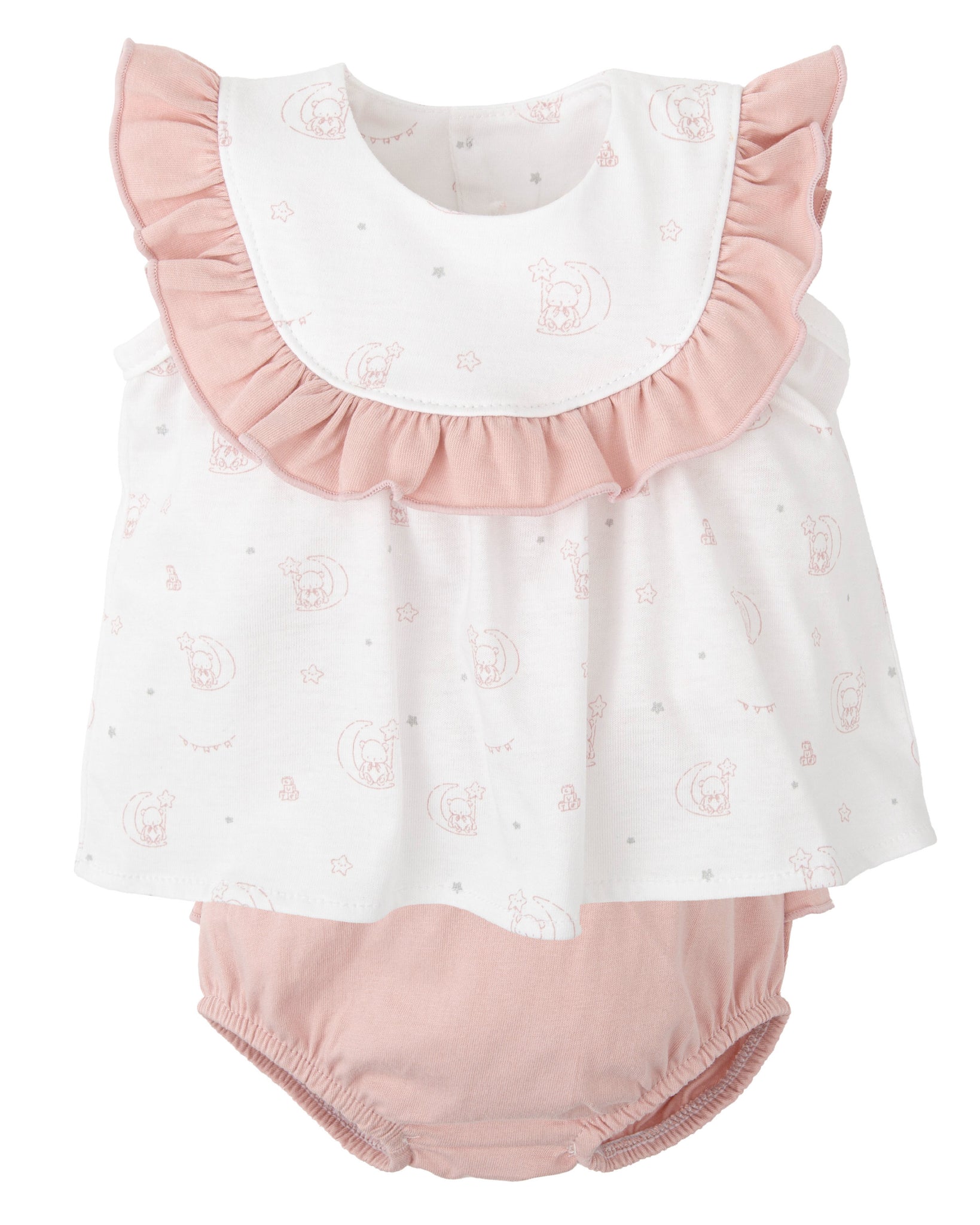 Baby Bear Top & Bloomer Set