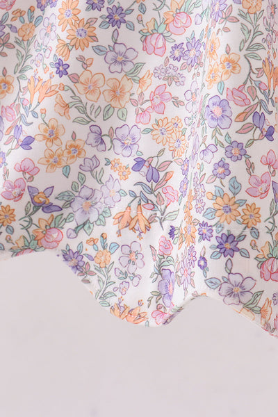 Delicate Blooms Smocked Dress