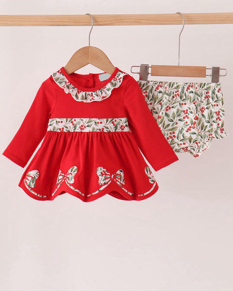 Merry Berry Bow Bloomer Set