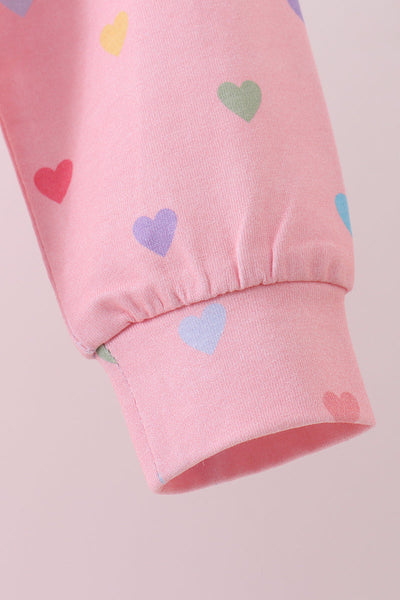 Light Pink Heart Top