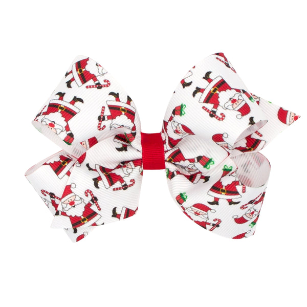 Santa Claus Medium Hair Bows