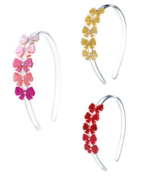 Bows Headband (Variety of Colors)