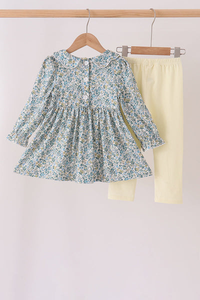 Meadow Smocked Legging Set