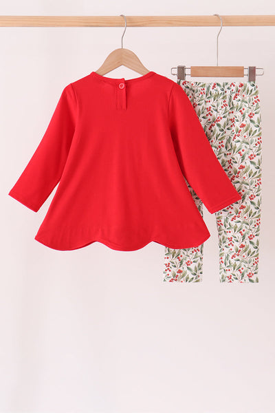 Merry Bow Legging Set