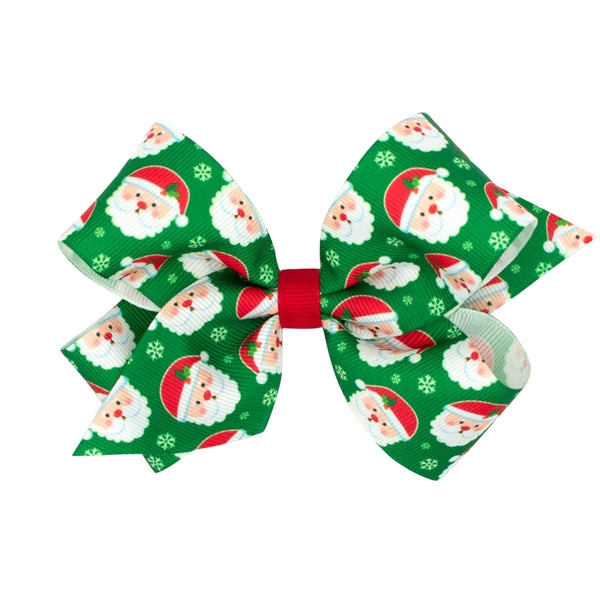 Santa Claus Medium Hair Bows