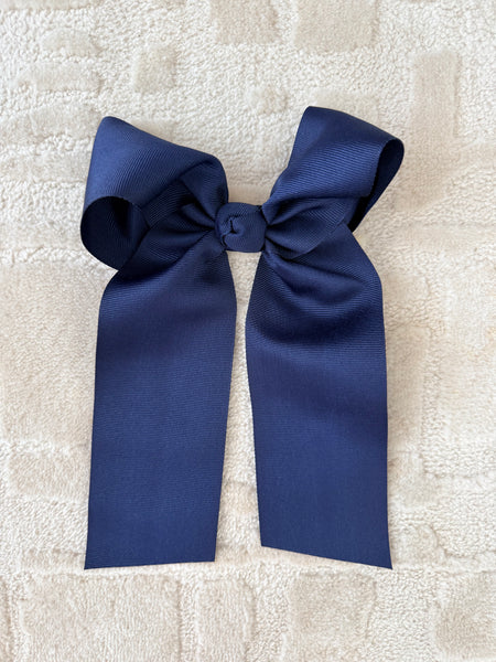 Huge Hair Bow with Tails