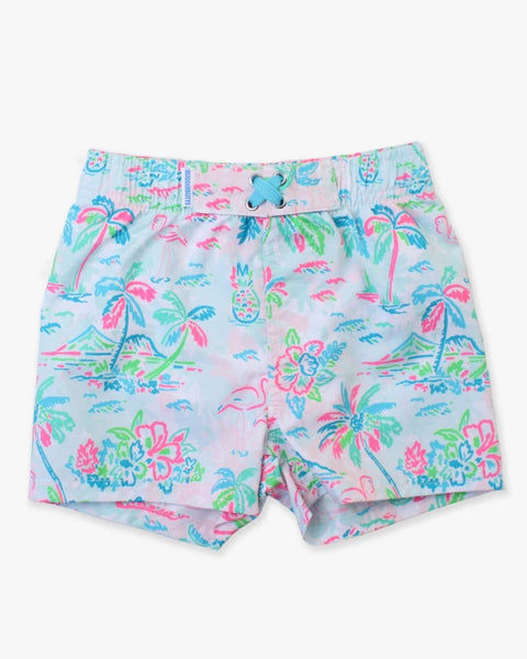 Tropical Resort Swim Trunk