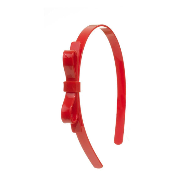 Thin Bow Solid Headband (Variety of Colors)