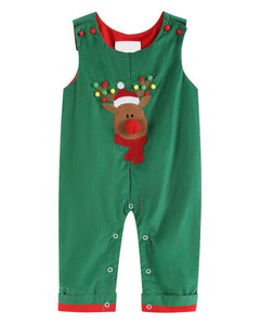 Green Reindeer Overall