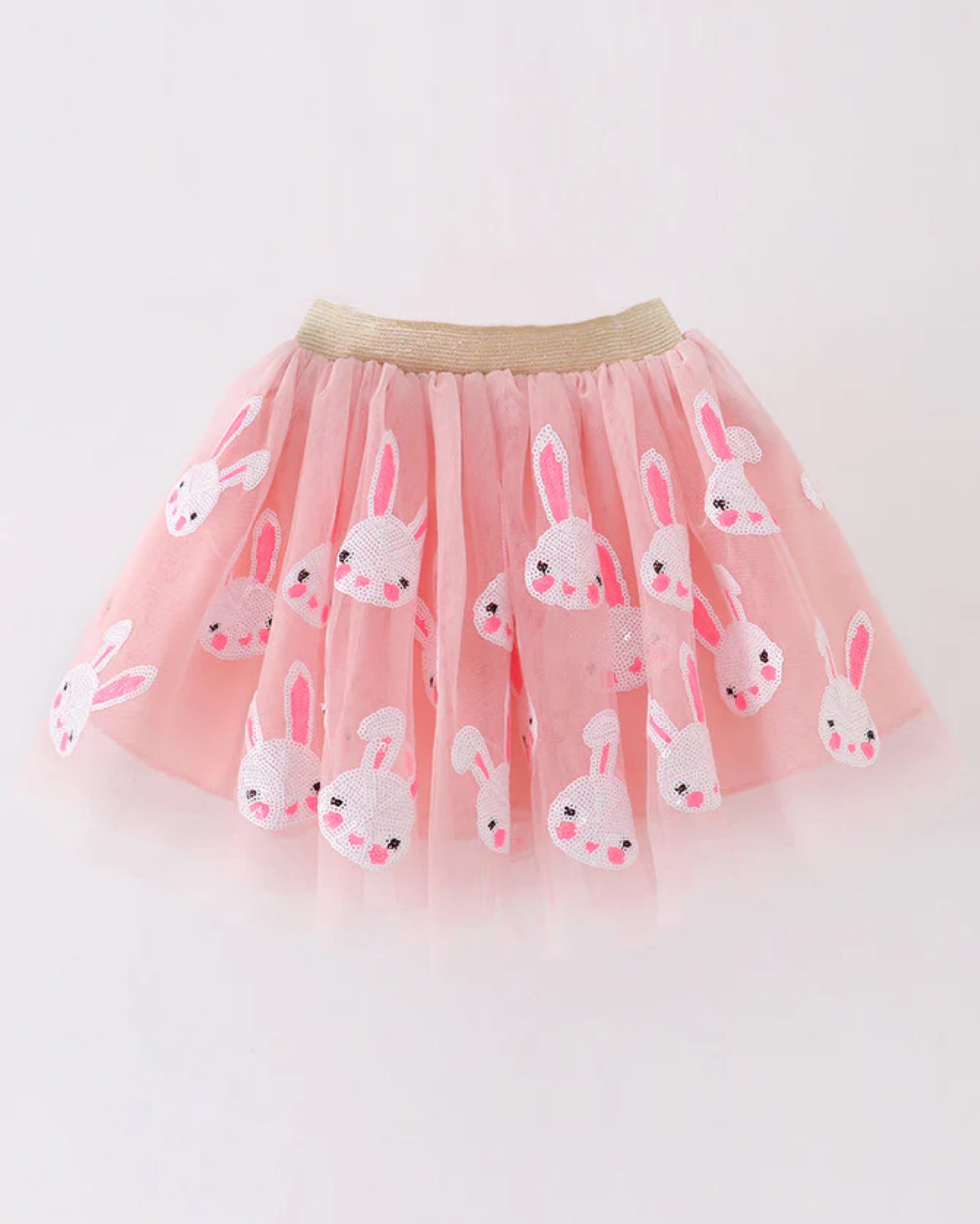 Rabbit Sequin tulle skirt