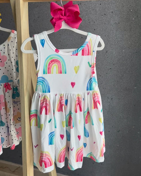 Love Rainbows Tank Dress