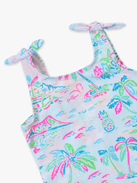 Tropical Resort One Piece Swimsuit