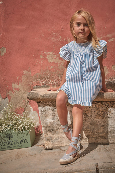 Turquoise Stripe Dress